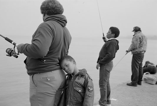 Lake Michigan, Chicago, April, 1989