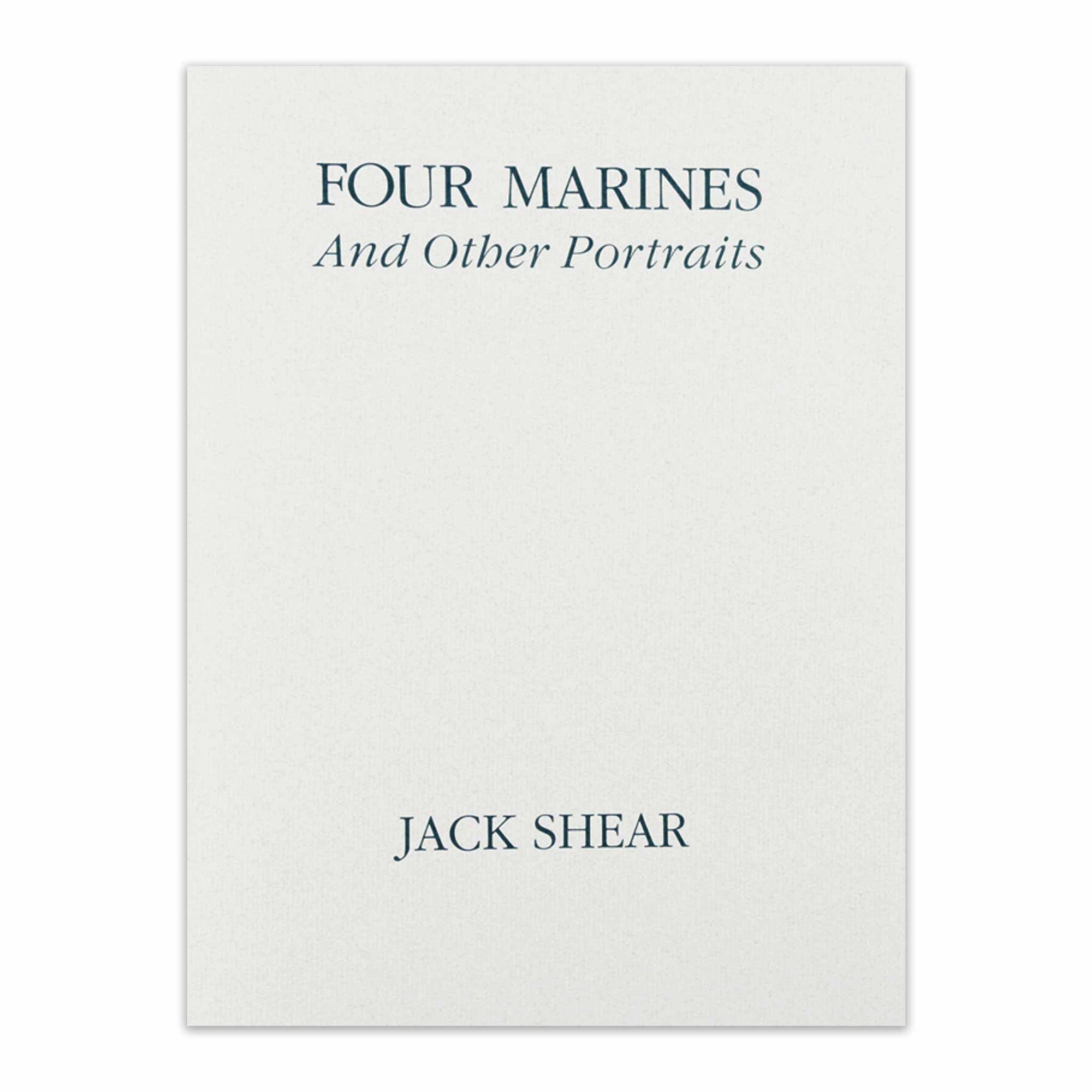 Four Marines - first edition