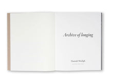 Archive of Longing - signed copy