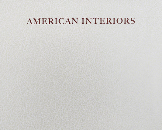 AMERICAN INTERIORS special edition