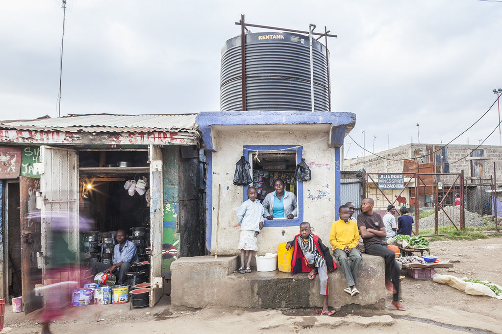 Watertanks Mathare Nairobi