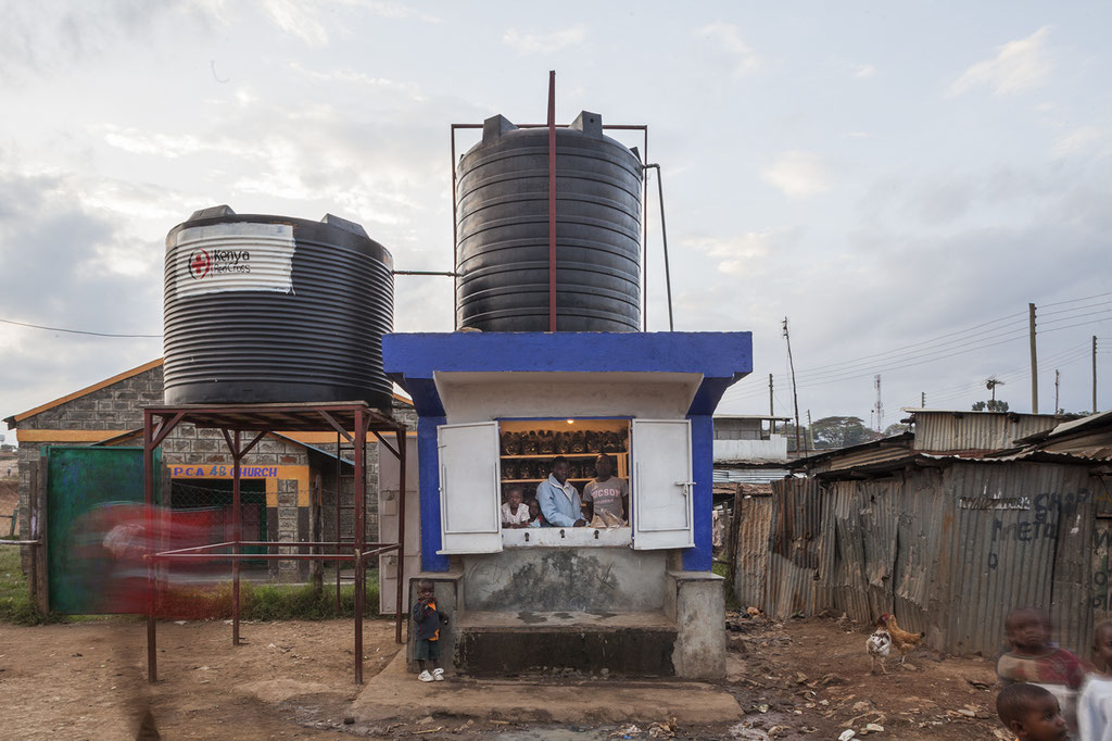 Watertanks Mathare Nairobi